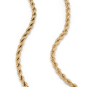 Gold Rope Chain - 2mm