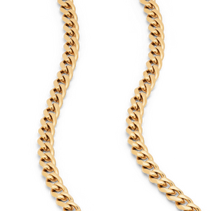 Gold Curb Chain - 2.4mm