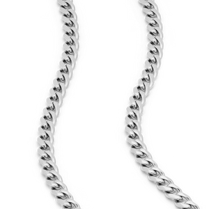 Silver Curb Chain - 2.4mm